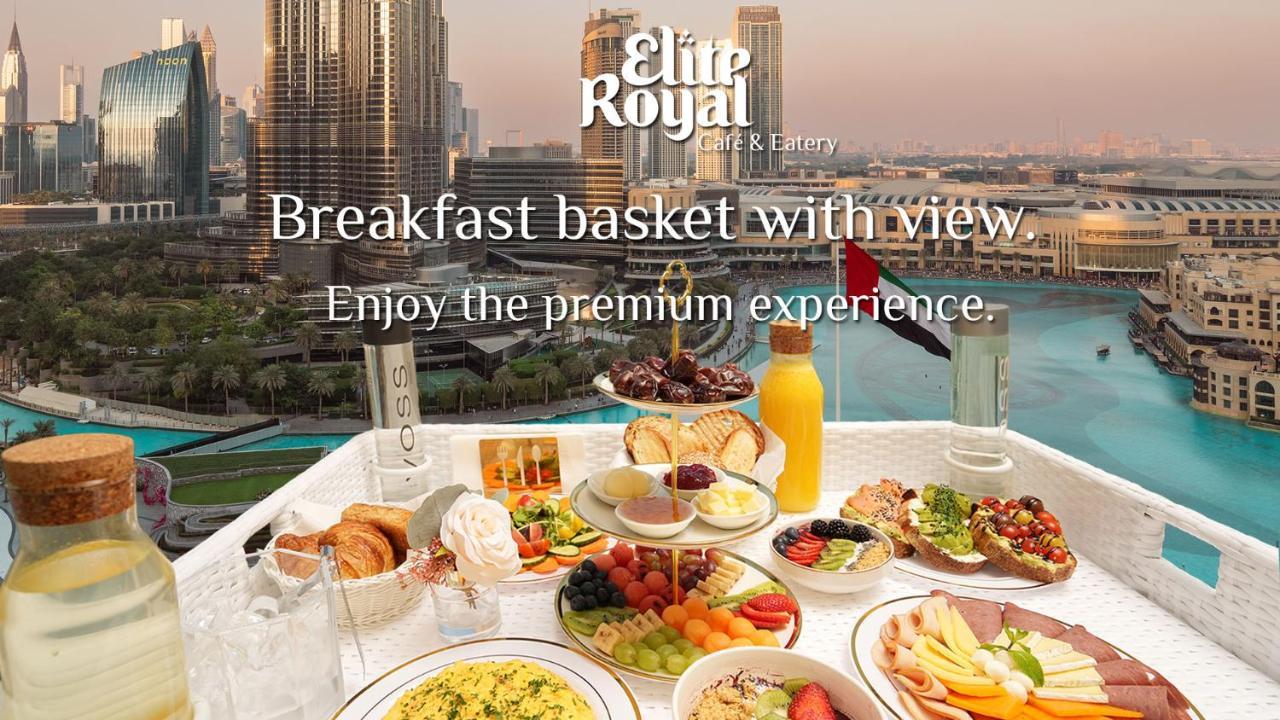 Elite Royal Apartment - Full Burj Khalifa & Fountain View - Ambassador Дубай Экстерьер фото